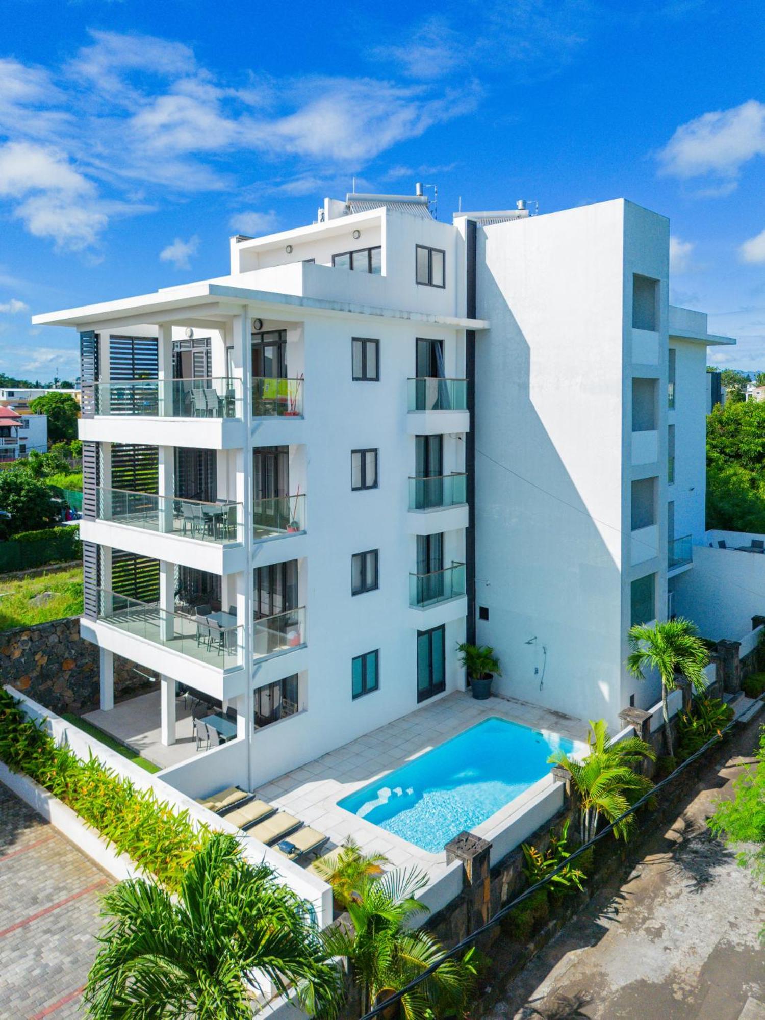 Palm Biche Residence Trou aux Biches Exterior foto